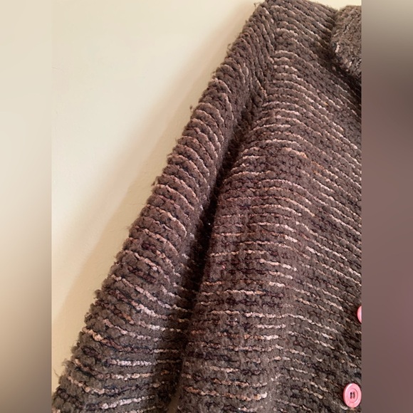 Blanc noir vintage button up cardigan sweater cropped - Picture 4 of 9